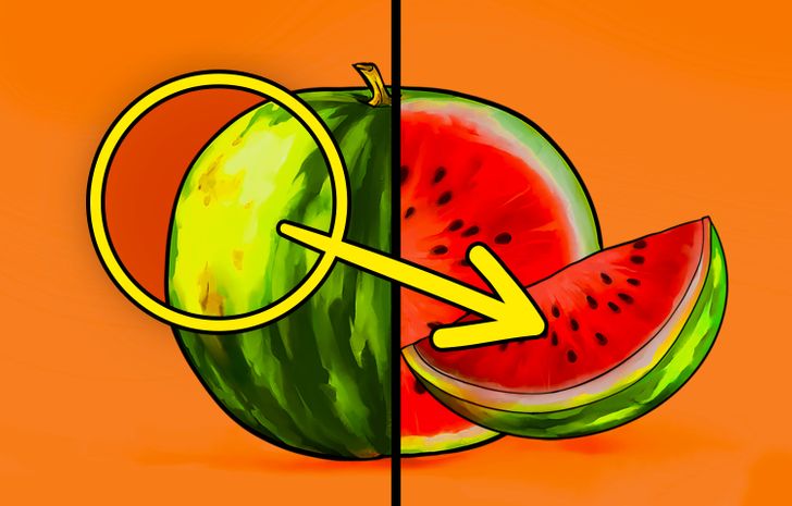 Cara memilih semangka yang bagus
